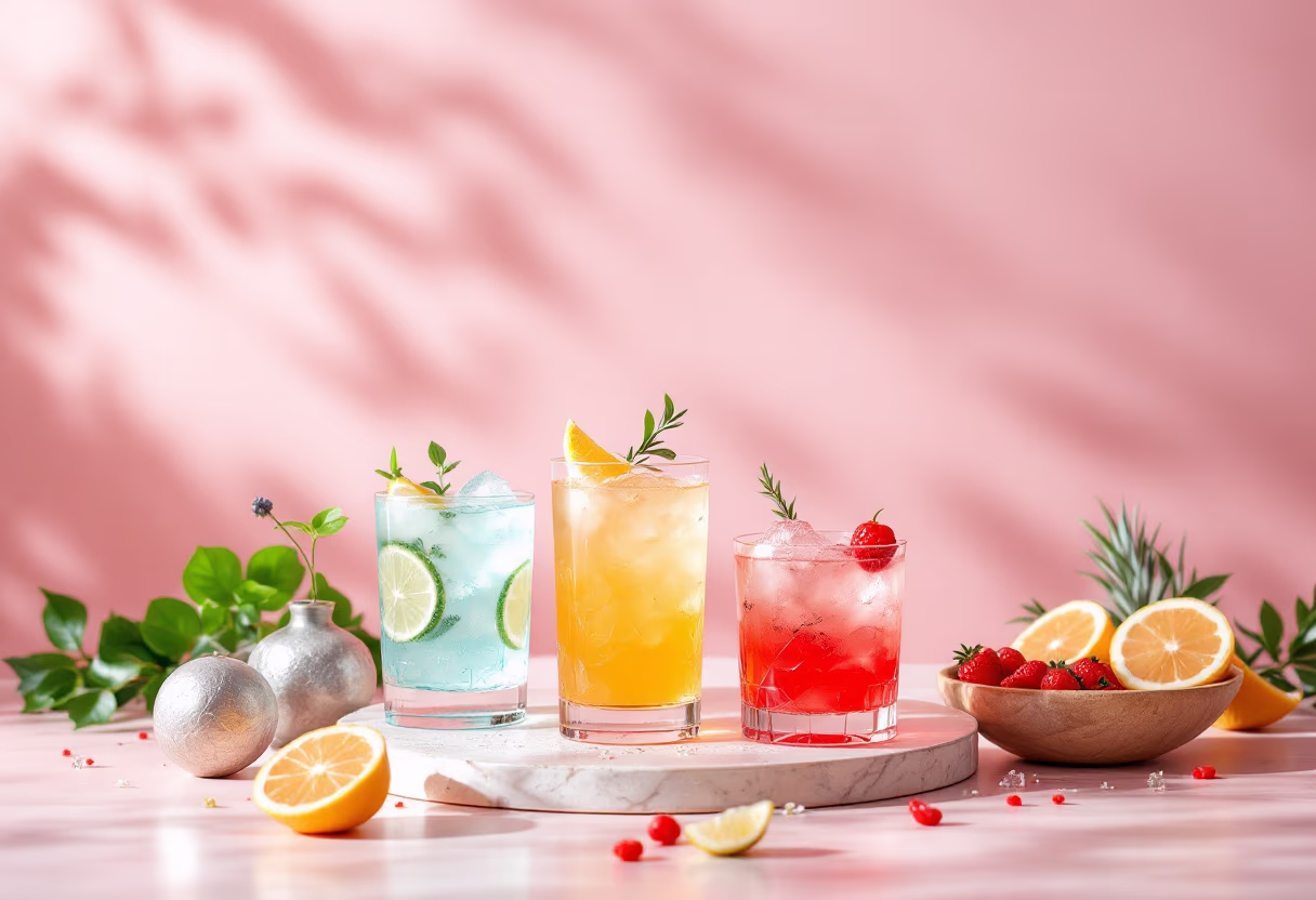 image of happy hour specials in a modern restaurant