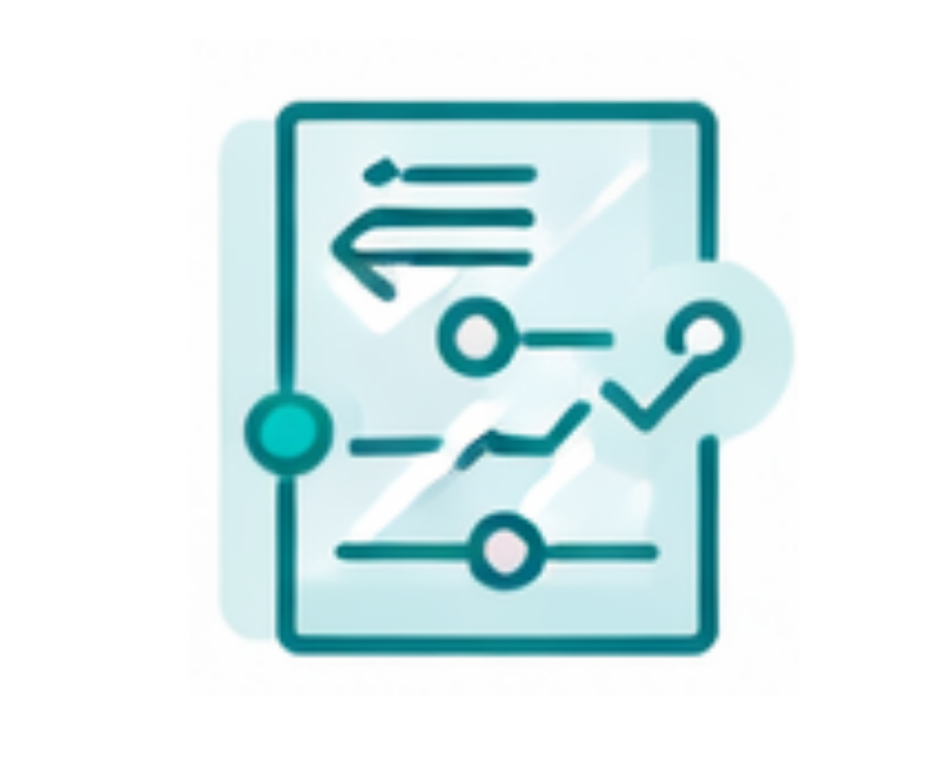 Icon of a document with a chart and timeline representing integrated regulatory and clinical planning for medical device programs.