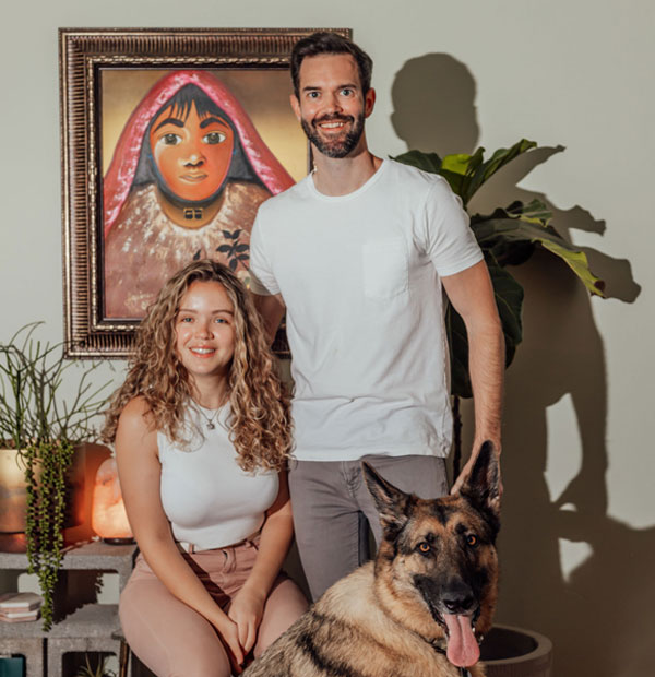 Handsome Hampton keeps everyone grounded at work in an architecture firm