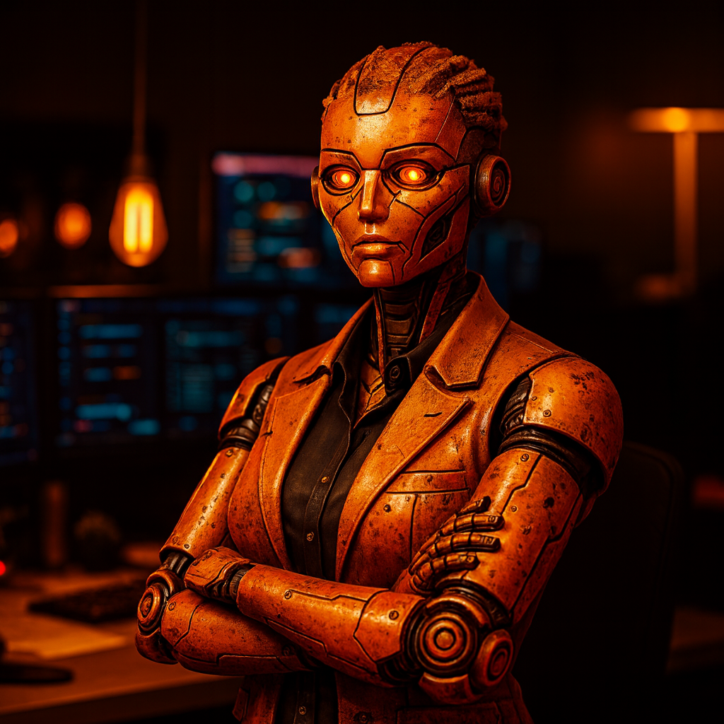 [team] image of team member (for an ai saas company)