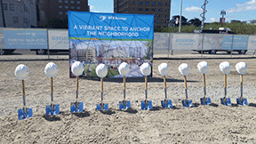 New Public Park in Detroit, Michigan