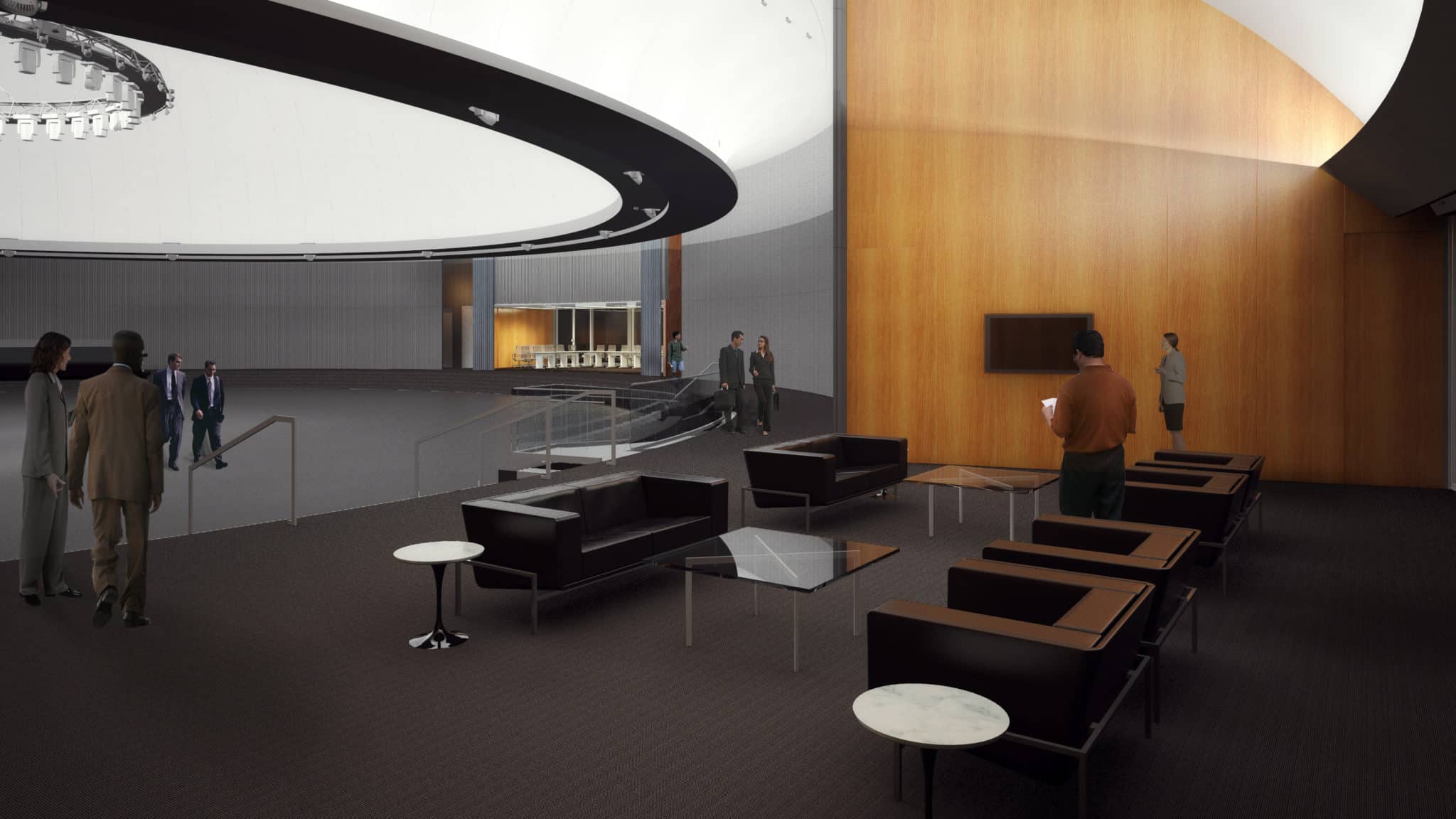 Detroit Free Press - GM Design Dome Renovation