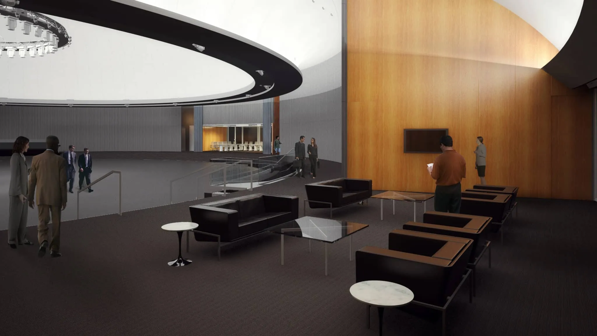 Detroit Free Press - GM Design Dome Renovation