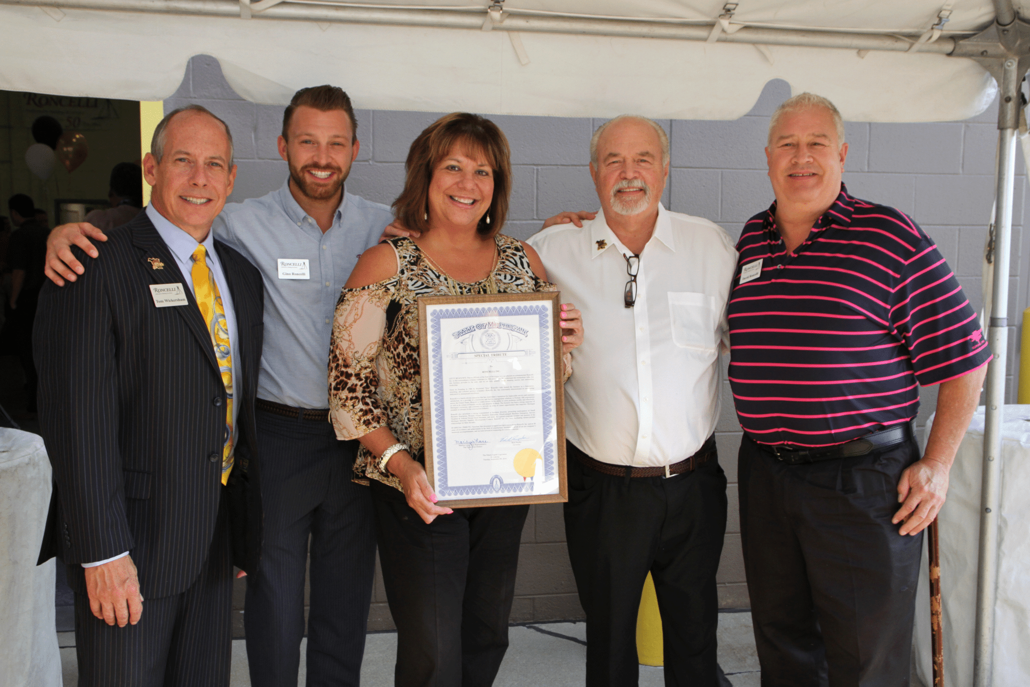 Roncelli Celebrates 50 Year Milestone!