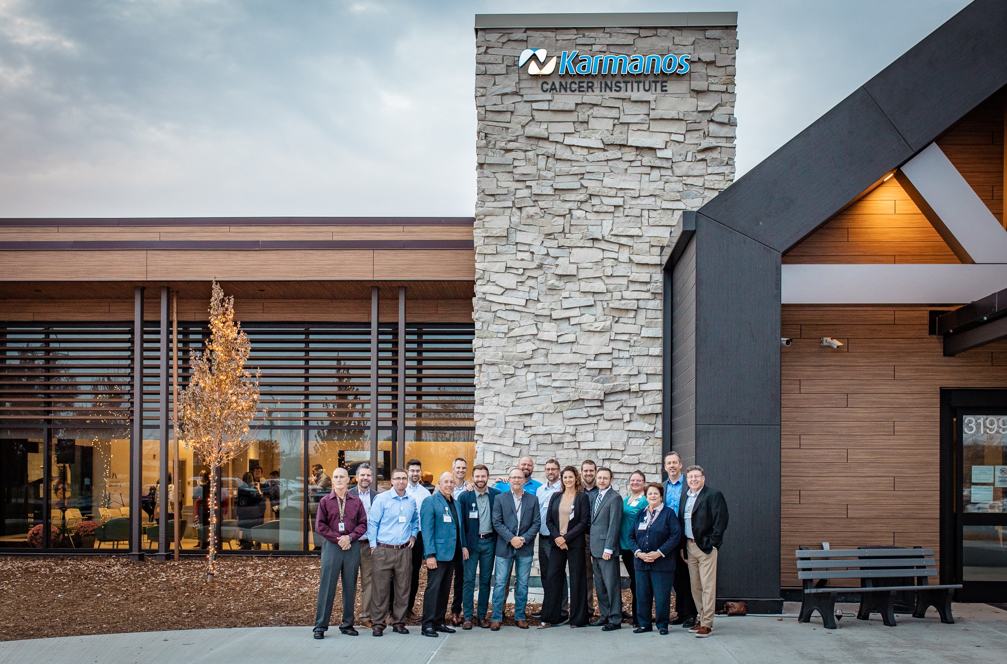Roncelli Attends Grand Reveal Ribbon Cutting for the Karmanos Lawrence and Idell Weisberg Cancer Center