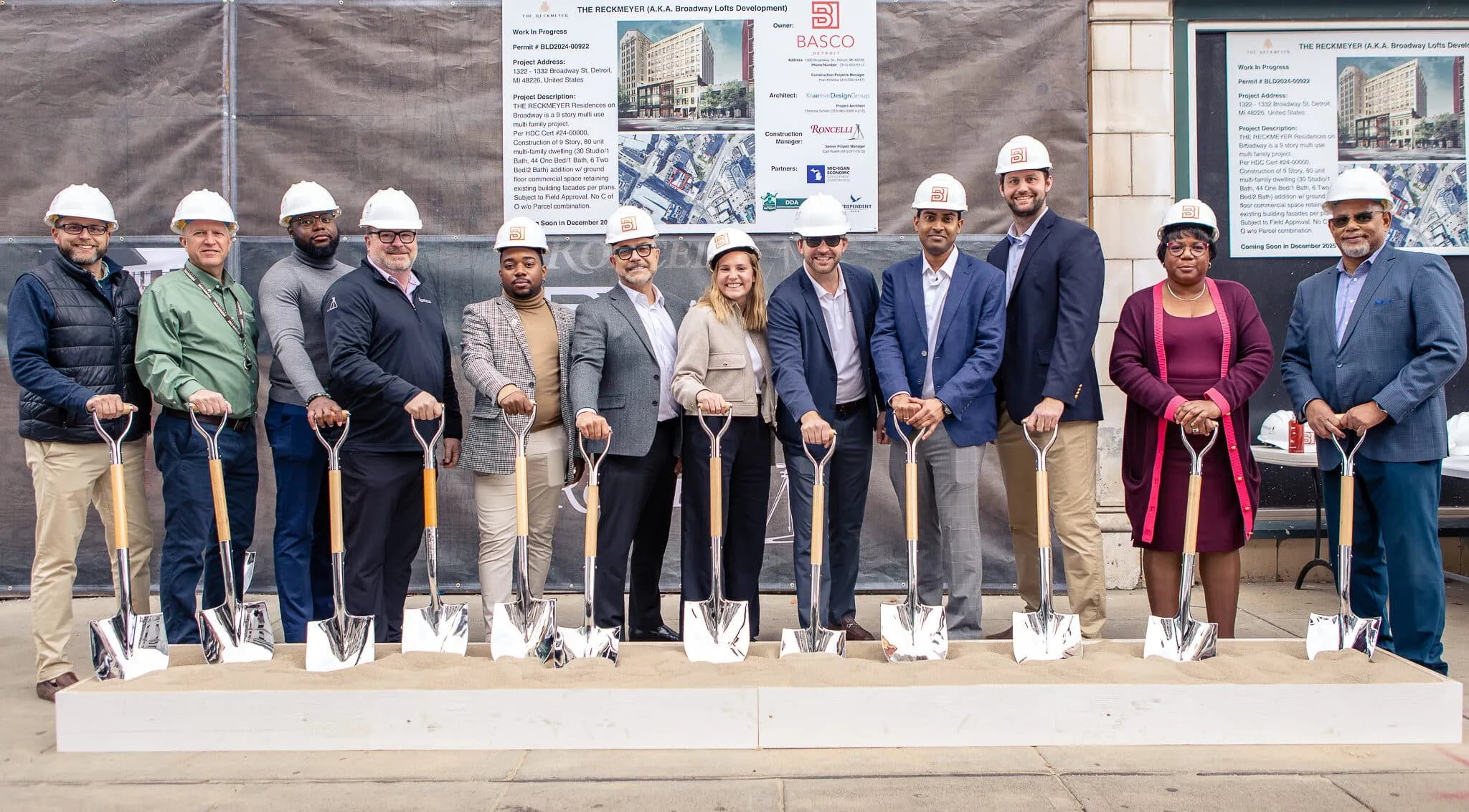 Roncelli Breaks Ground on The Reckmeyer in Downtown Detroit
