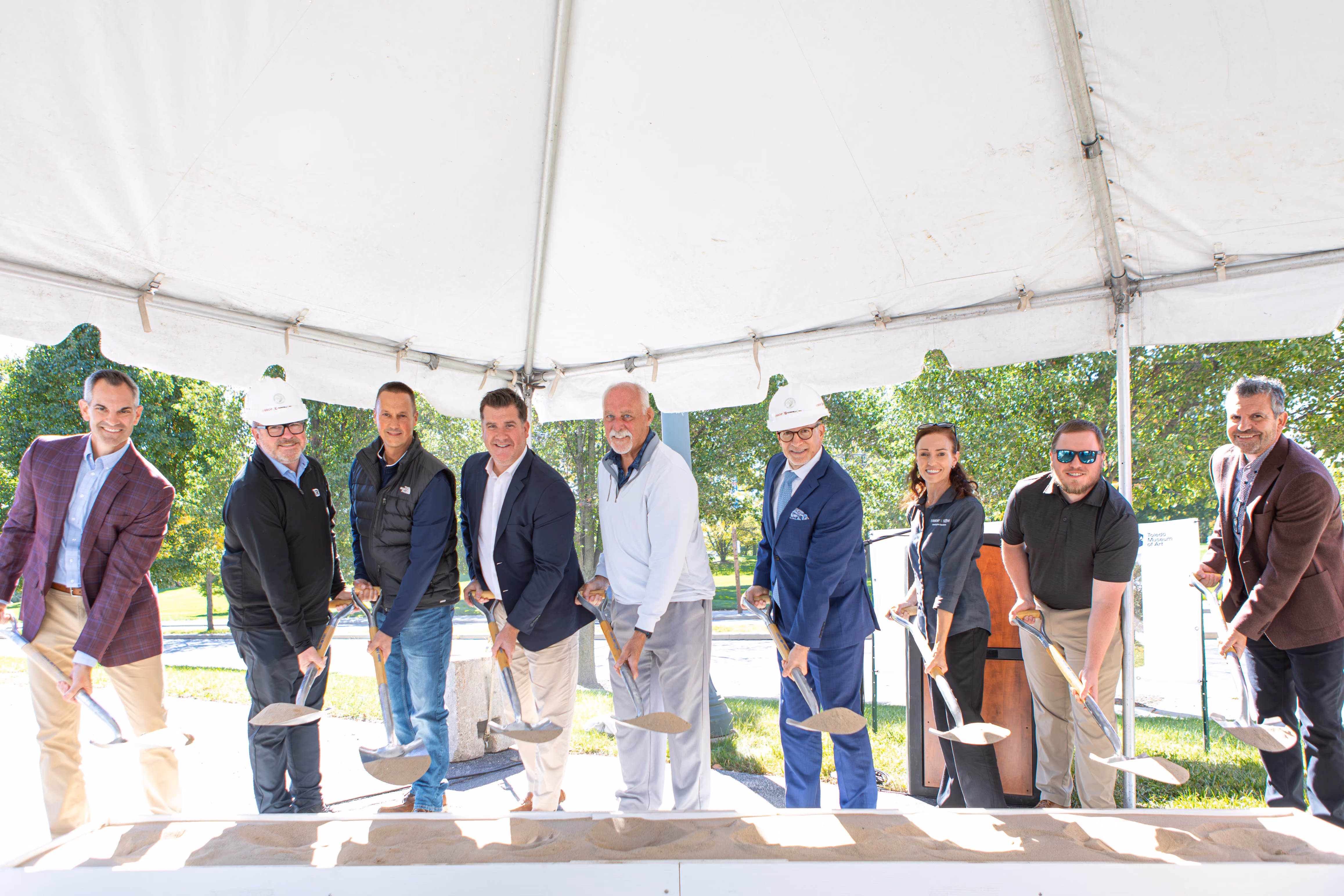 Roncelli Joins American Numismatic Society for Toledo Groundbreaking