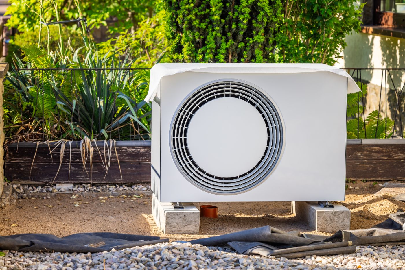 Furnace, central air conditioner, and heat pump equipment for an Alberta home