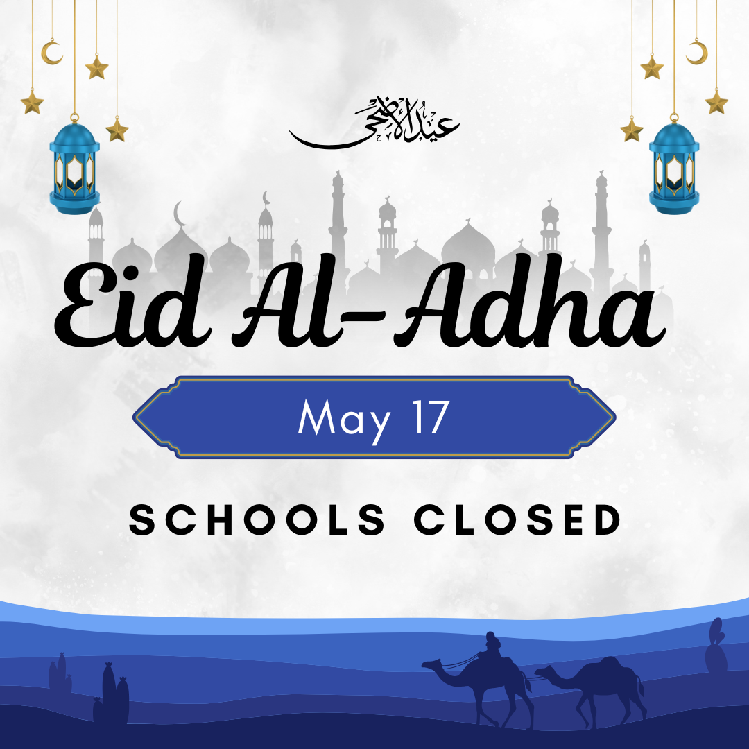 Schools closed May 17 for Eid al-Adha