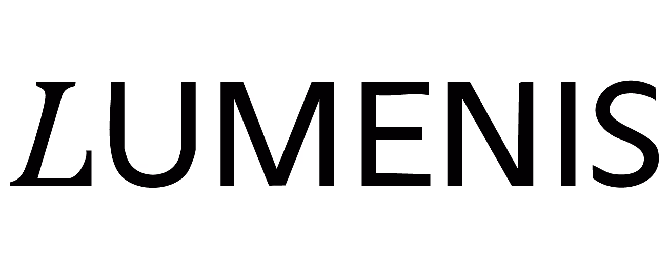LUMENIS company logo in black uppercase letters.