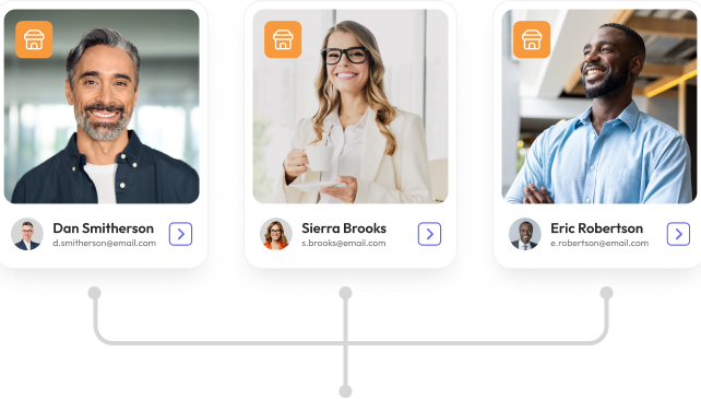 Built for complex banners with independent store owners