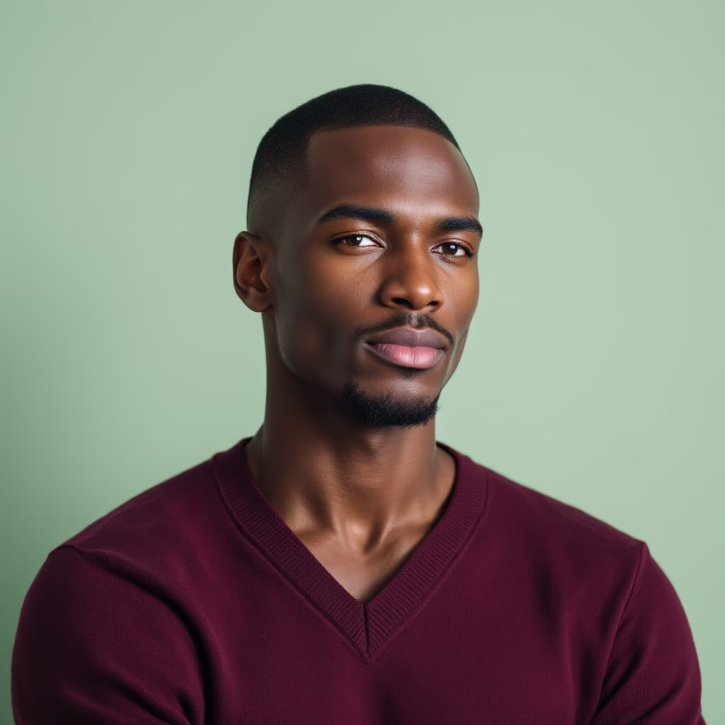 [headshot] image of customer (for a plumbing service)