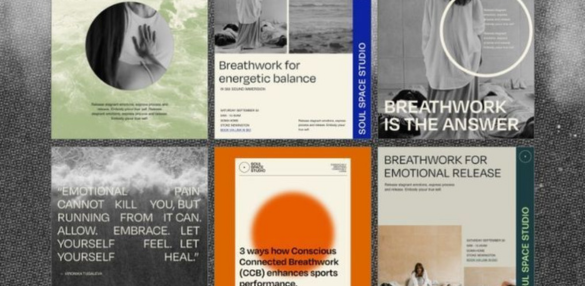 Custom graphics for social media content strategy