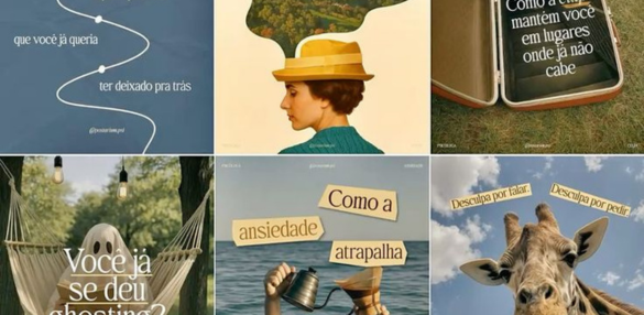 A brand representative communicating brand values