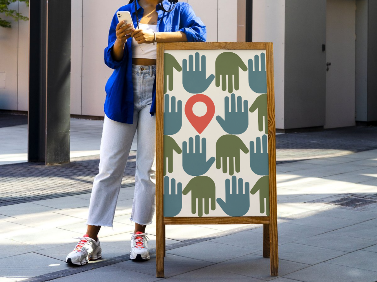 Food bank nonprofit branding