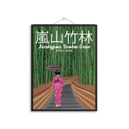 Bamboo Garden Poster Design