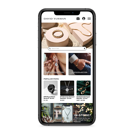 AR/VR Experience with David Yurman