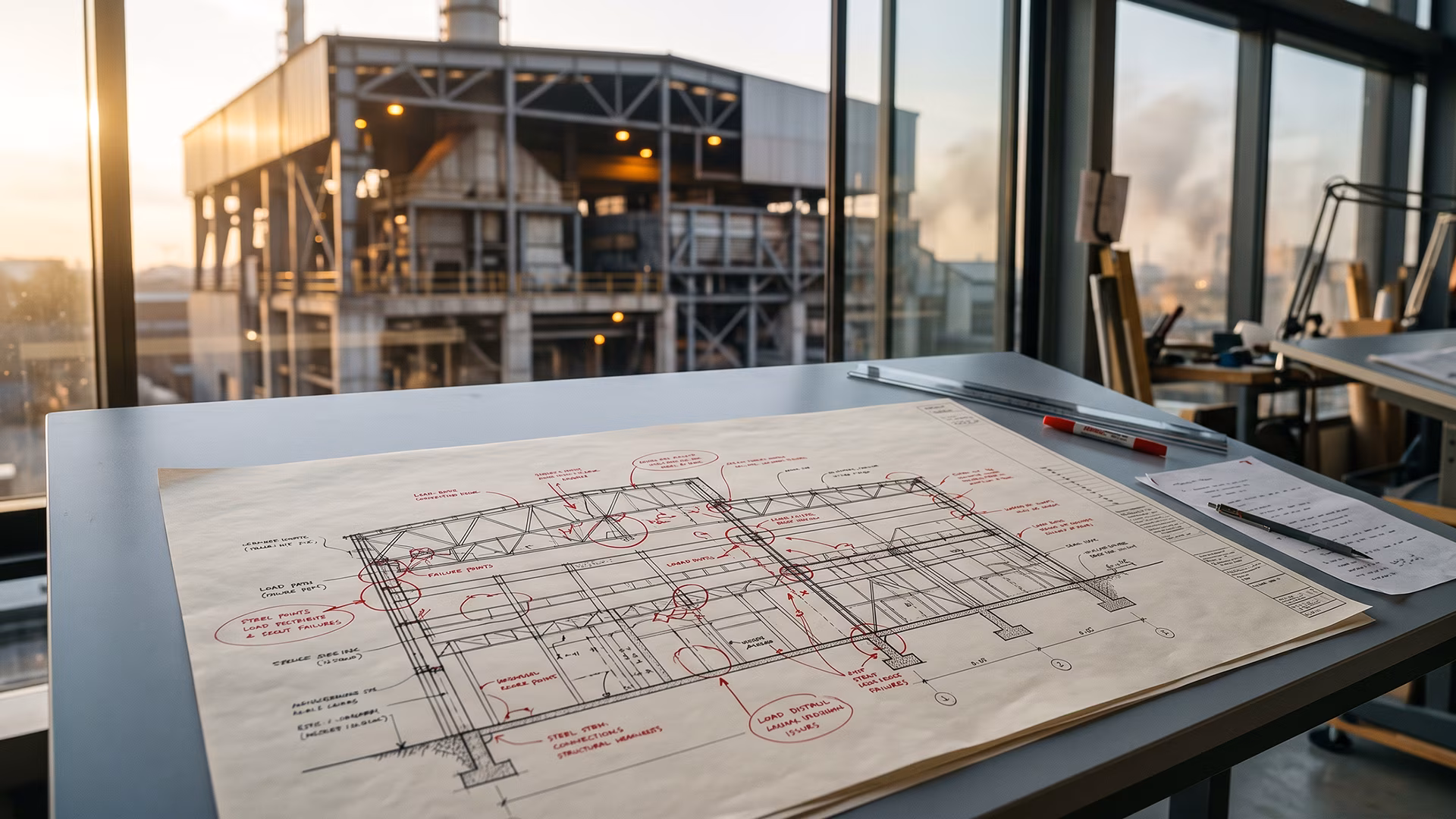 Commercial architecture failure in an industrial business: conceptual illustration
