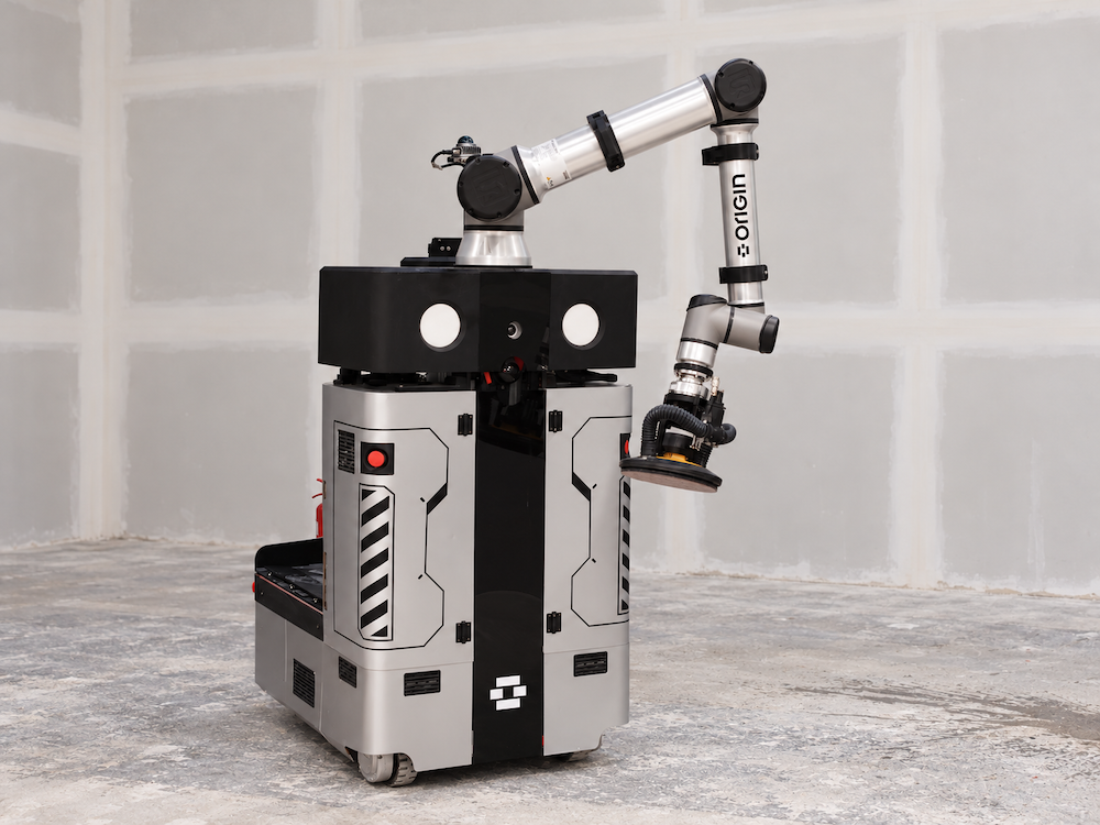 OG-1 finishing a wall, as featured in Forbes