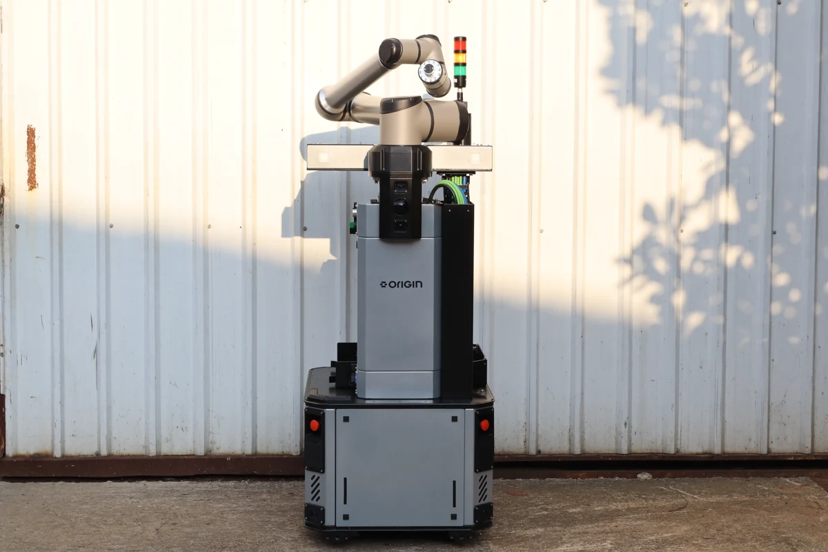 Full-height view of the Origin robot