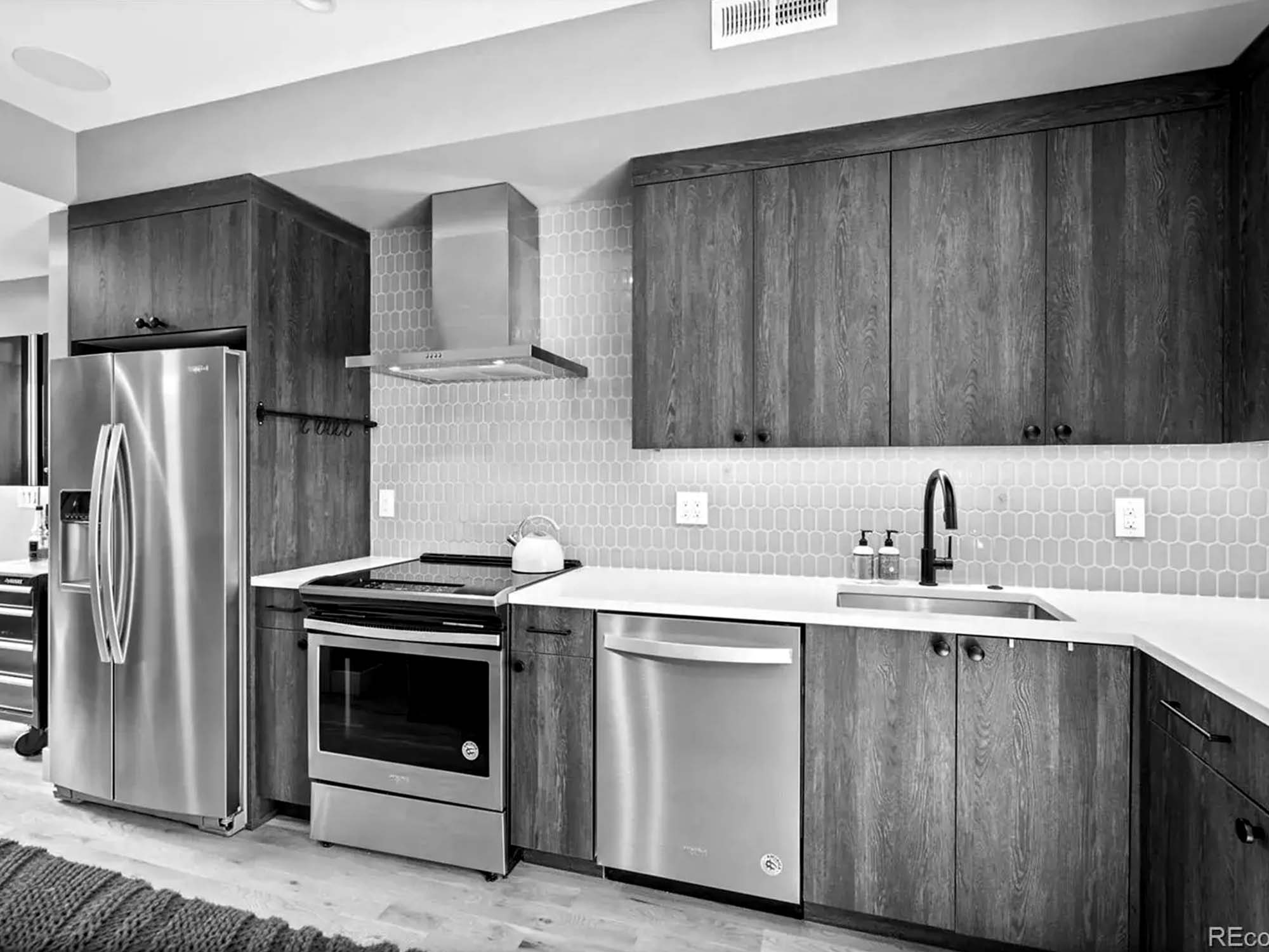 Denver home listing backyard view