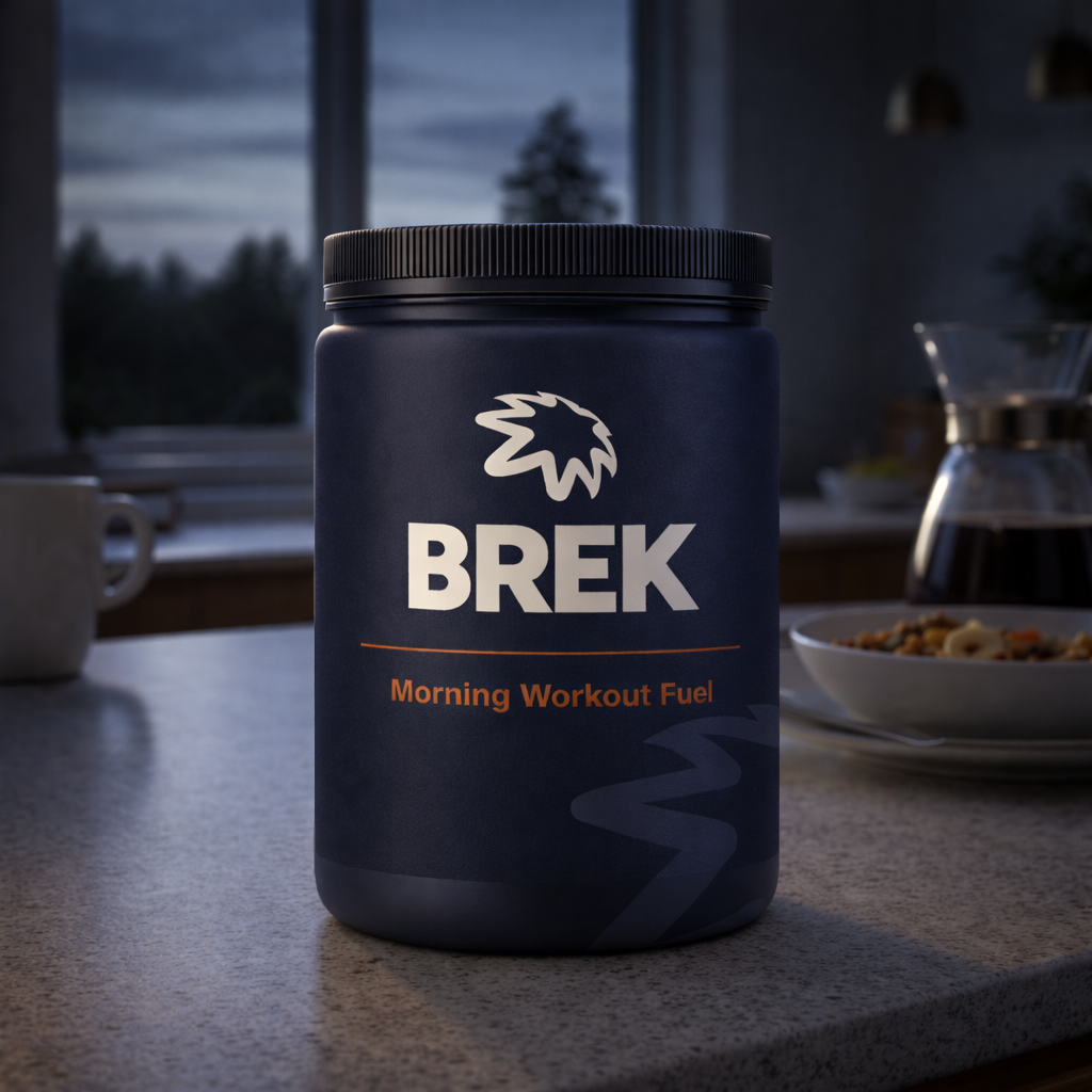 BREK Morning Workout Fuel tub