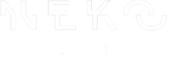 Logo with the word NEKO in large stylized letters and the word HEALTH in smaller text beneath it.