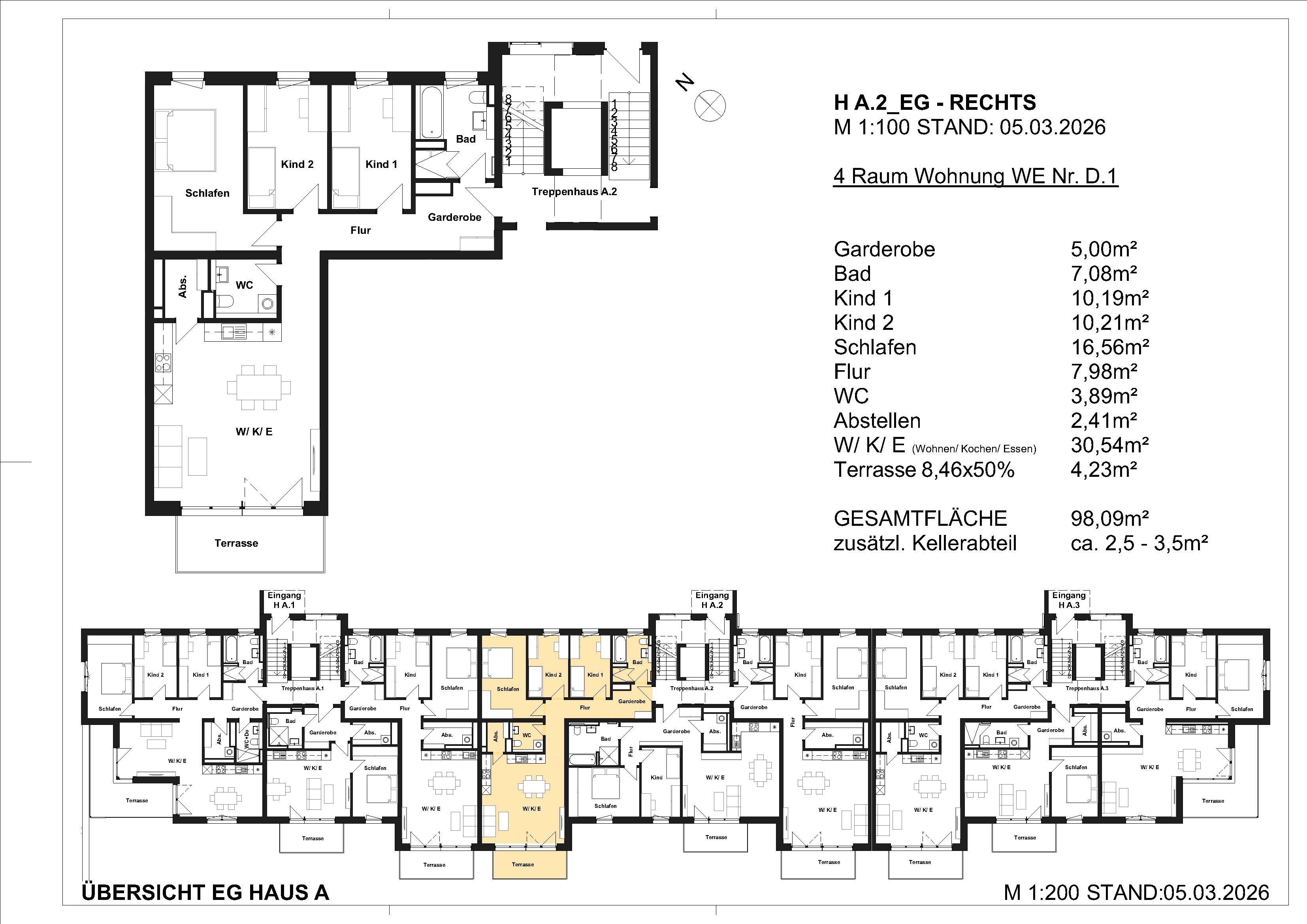 Grundriss D-1