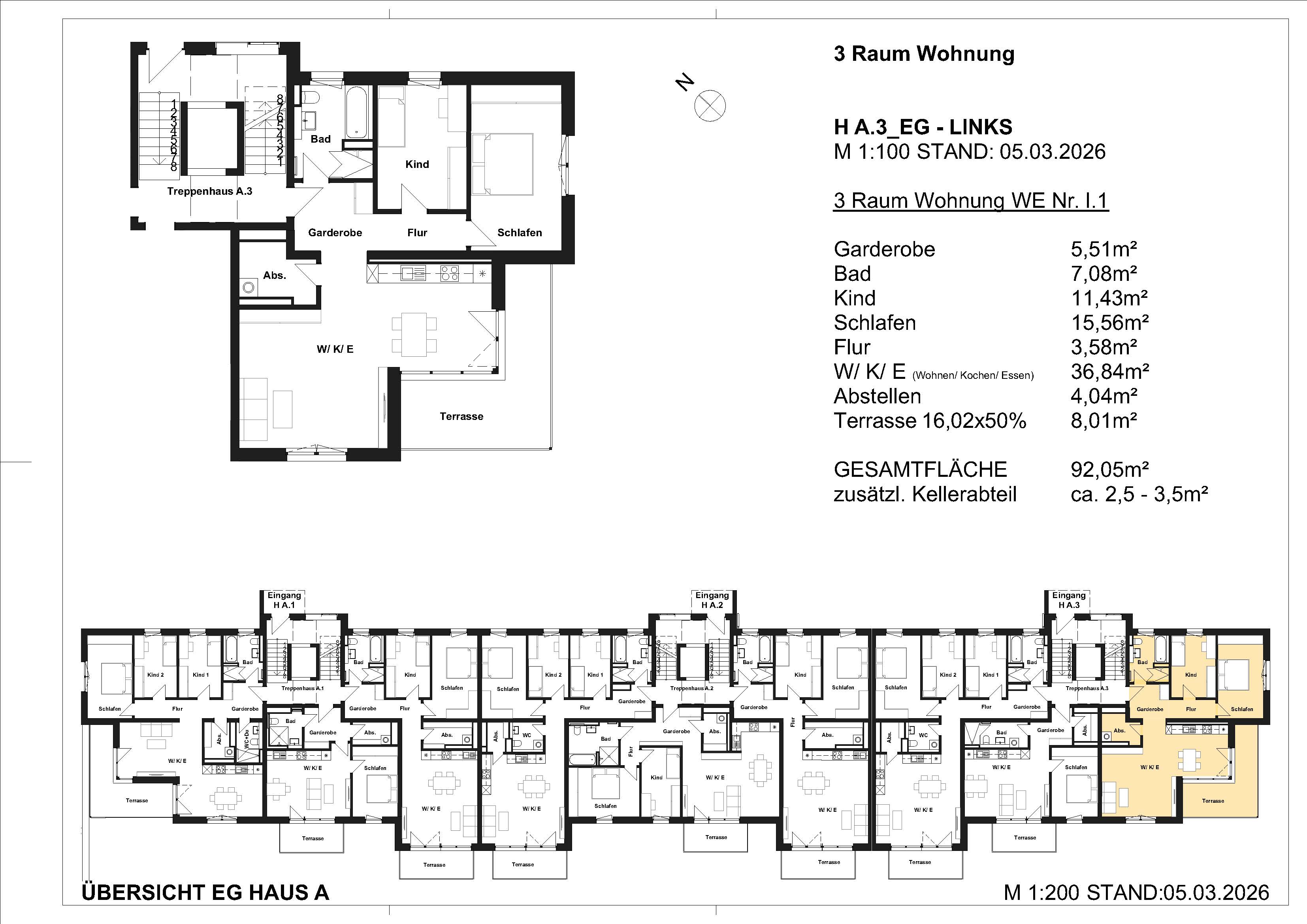 Grundriss I-1
