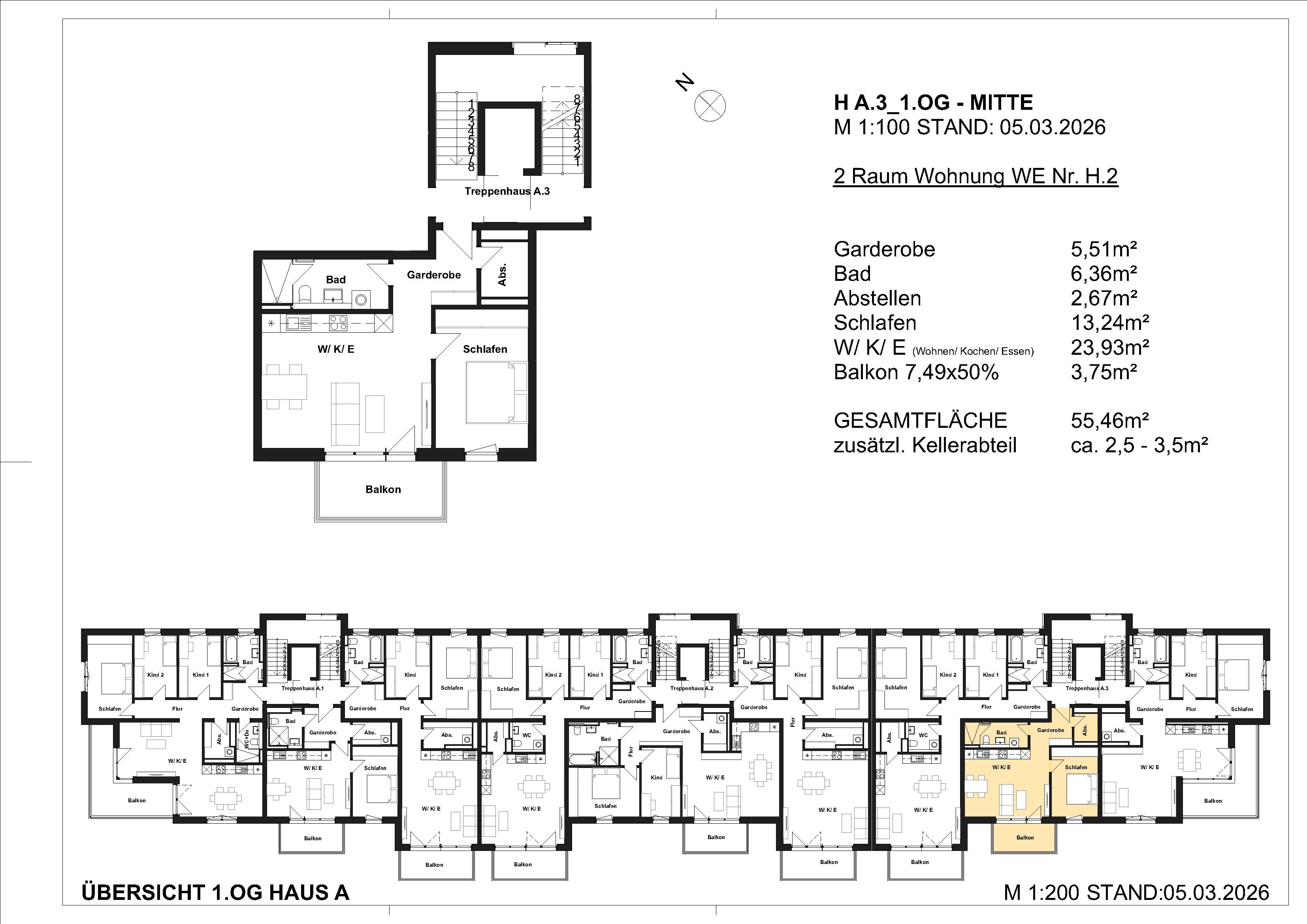 Grundriss H-2