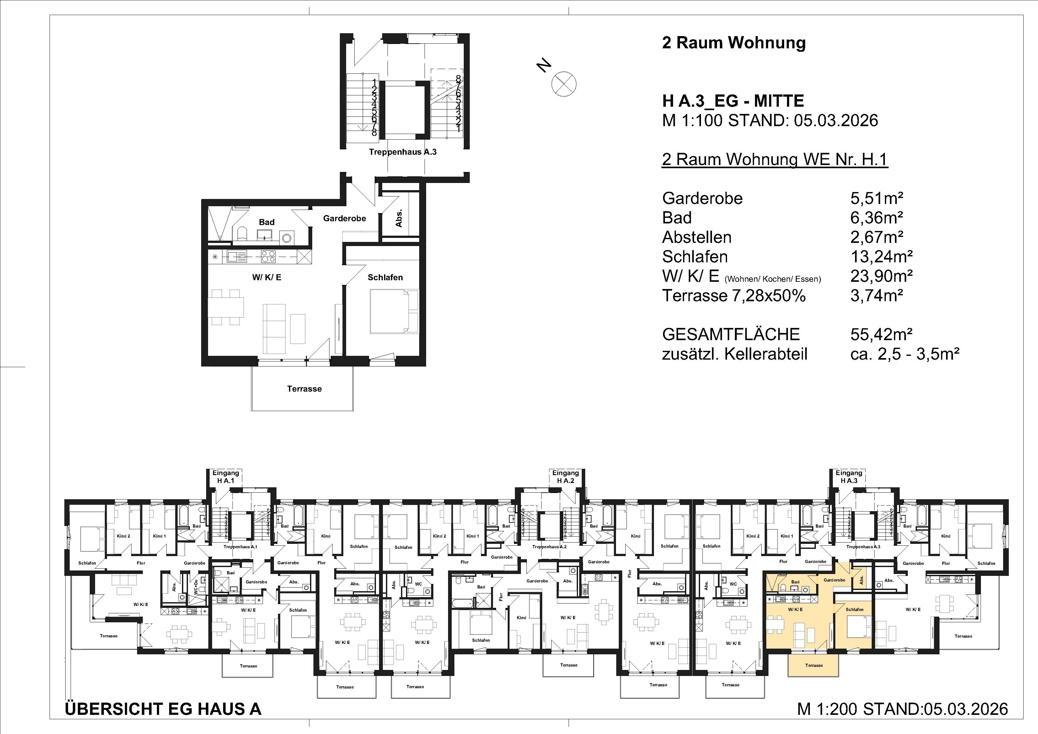 Grundriss H-1