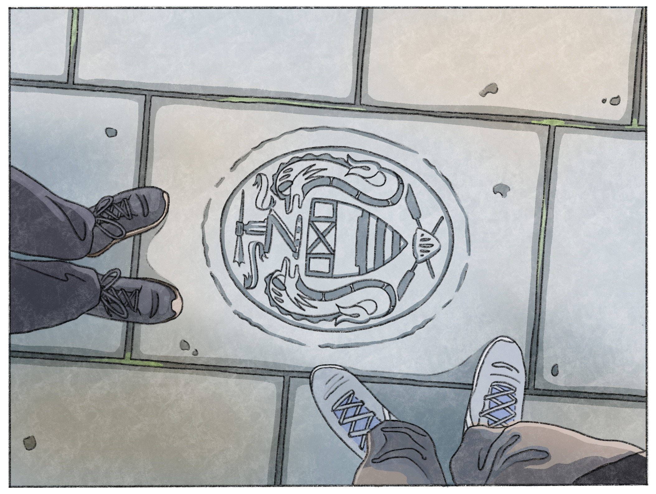 We were Here illustration