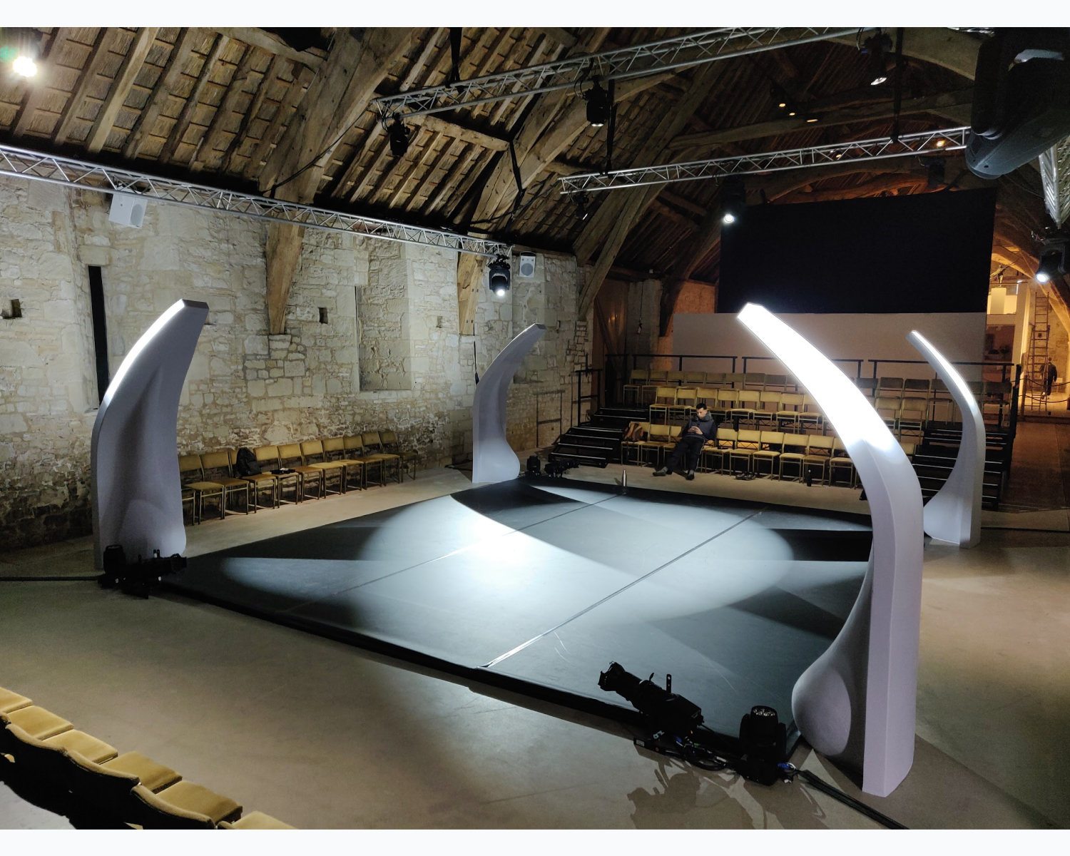 Greater than Lion Installation