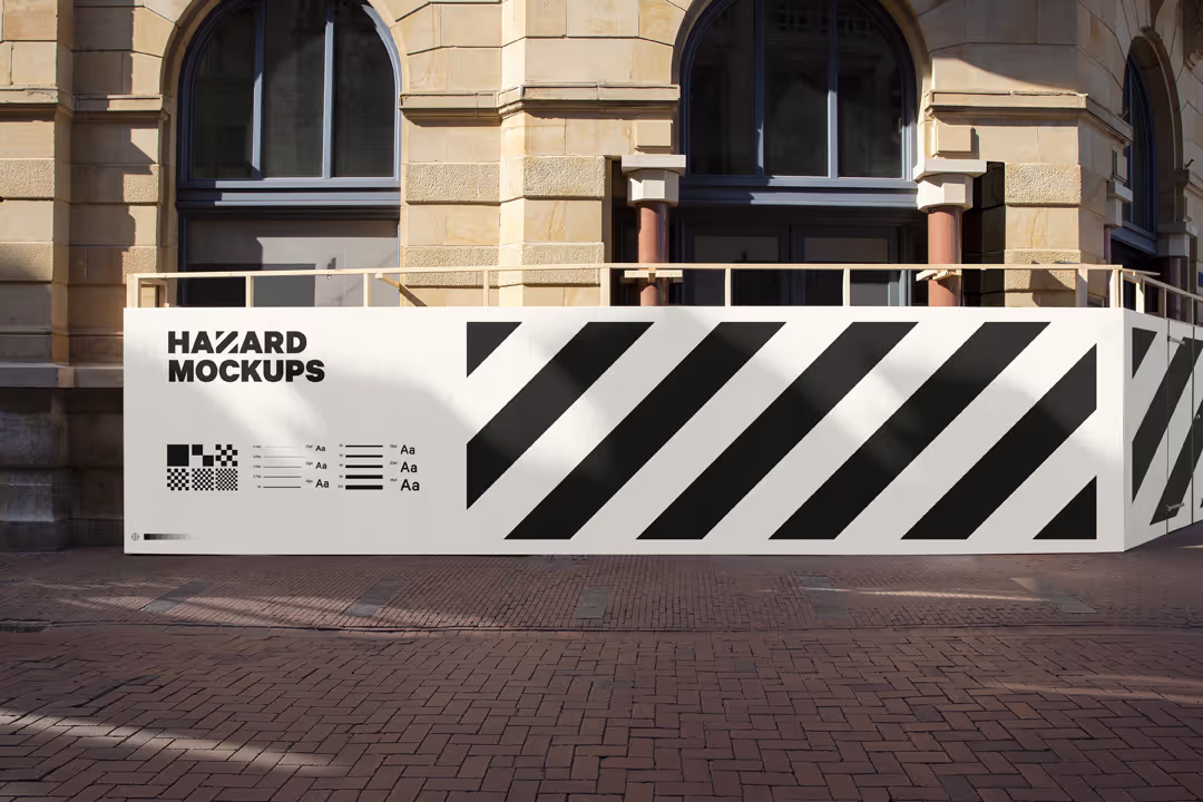 Hoarding Board Mockup