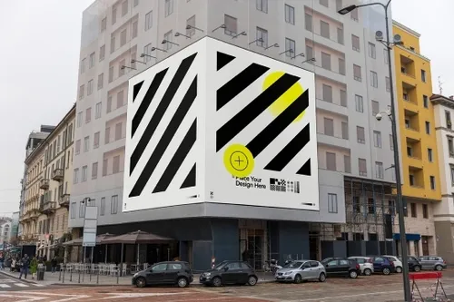 Construction Banner Mockup