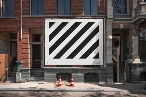 Construction Banner Mockup