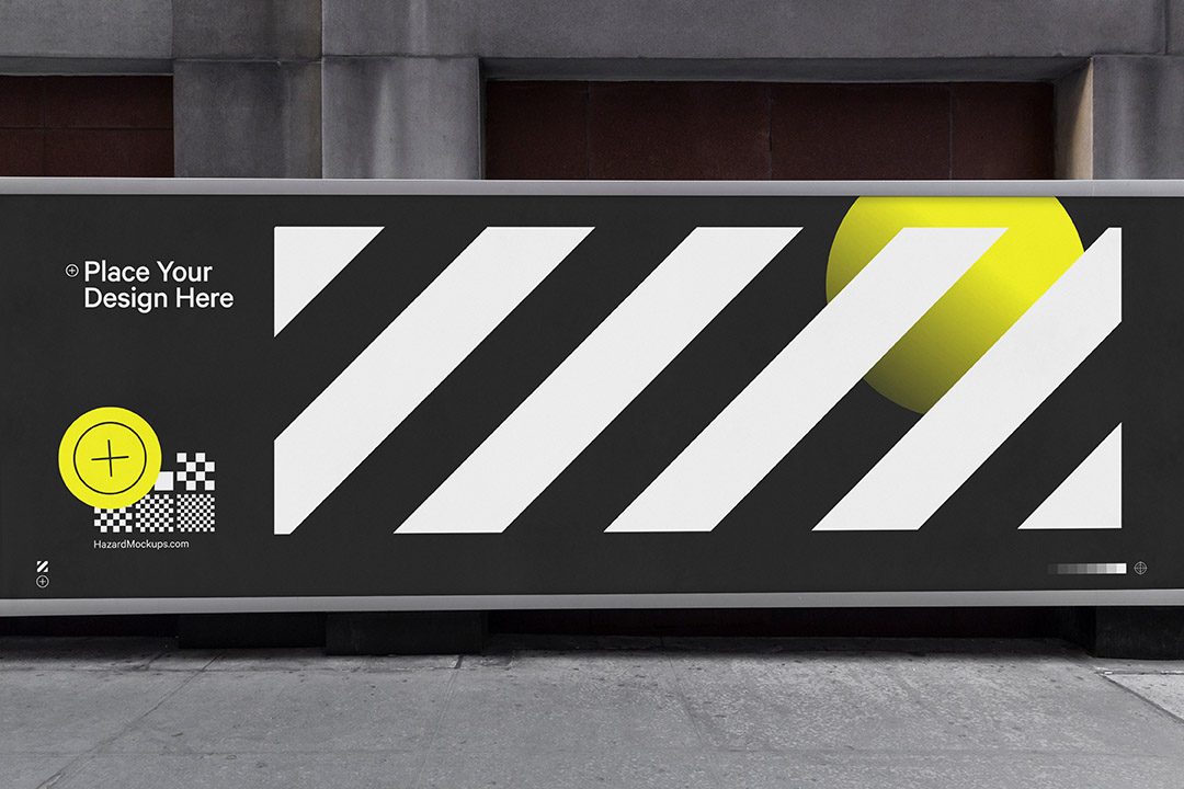 Hoarding Board Mockup