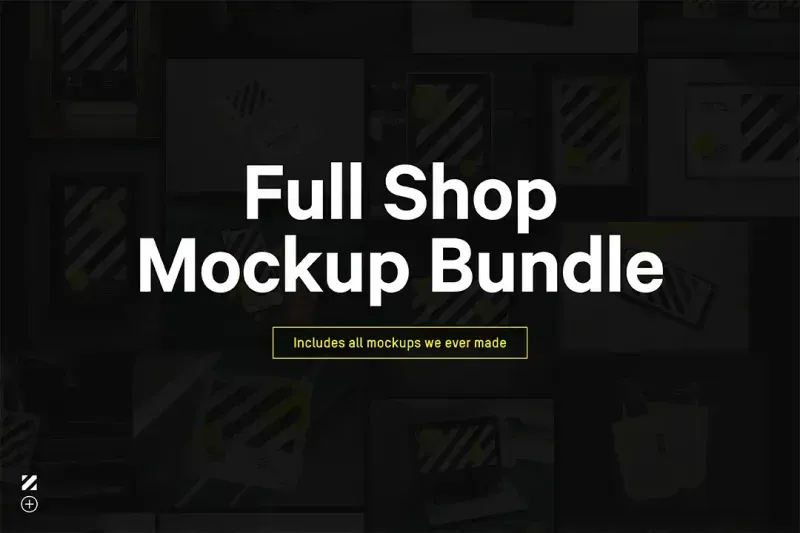 Super Sale: Full Shop 420+ Mockups