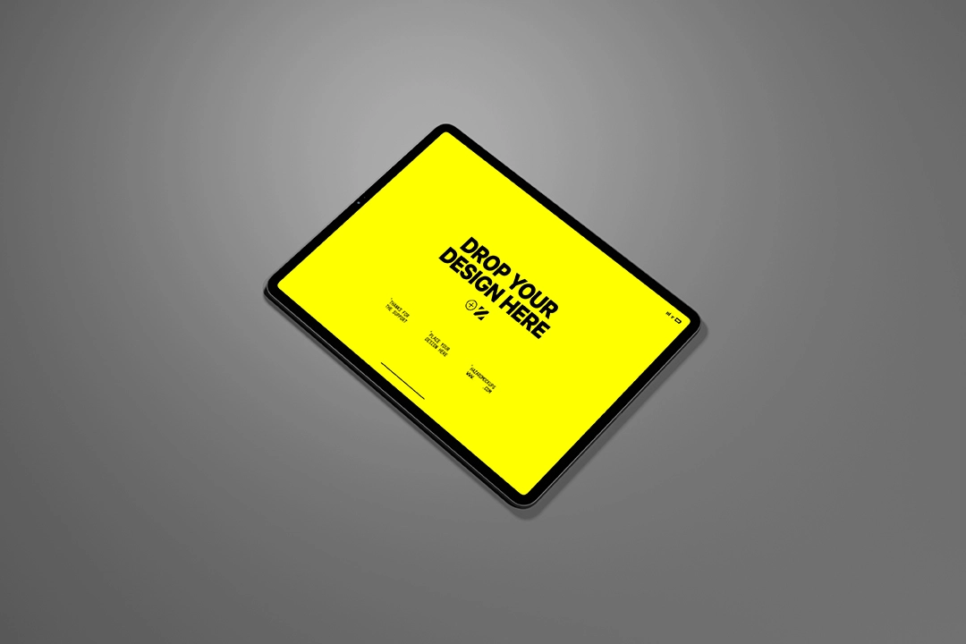 Present your designs in motion with this premium After Effects iPad mockup. The template features a clean isometric tablet view on a neutral background, perfect for showcasing apps, websites, or digital products in a modern and professional way.