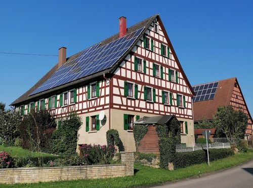 Außenansicht Wohnhaus