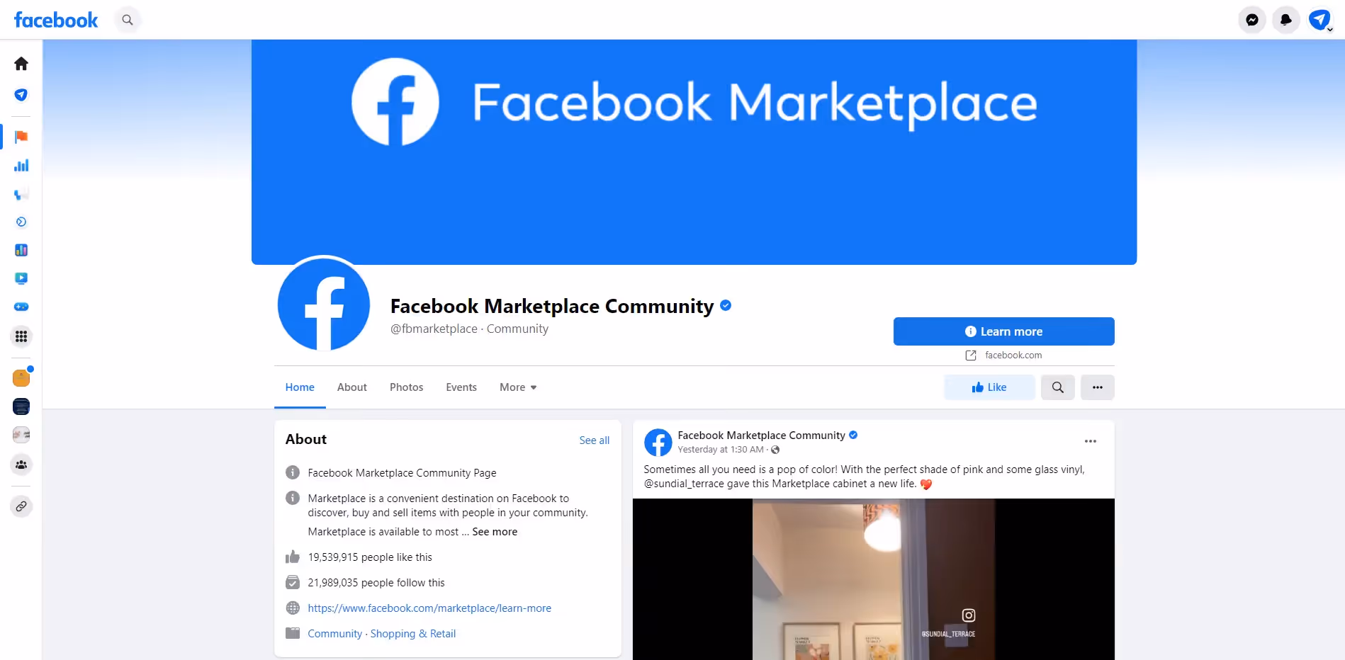 Facebook Groups and Community Channels