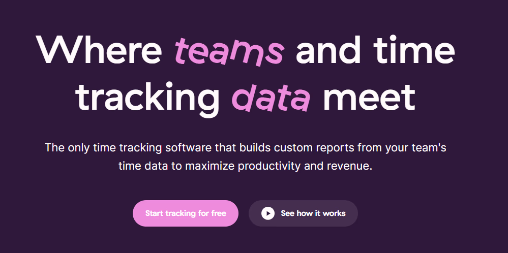 teams time tracking data meet