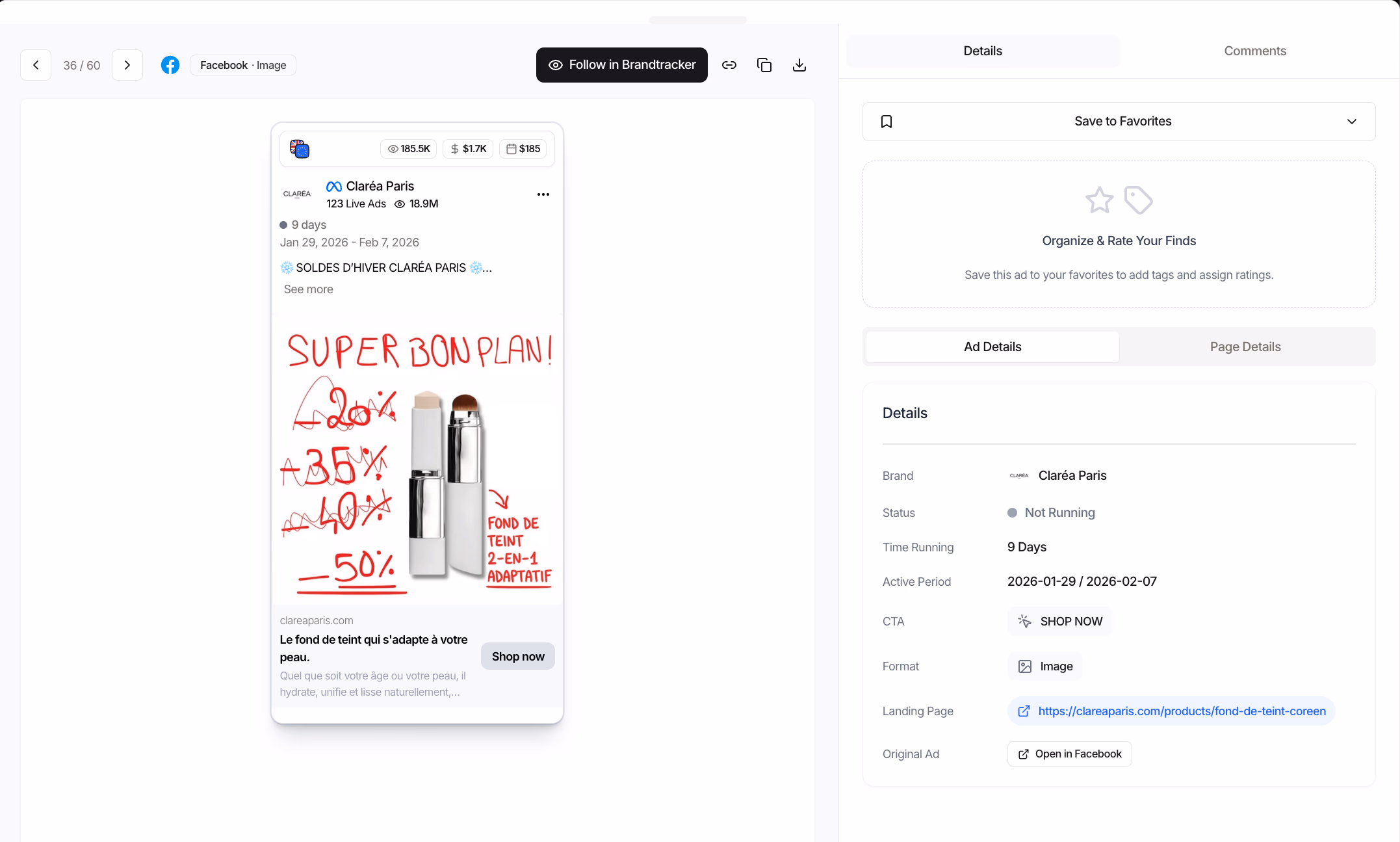 facebook ad copy examples