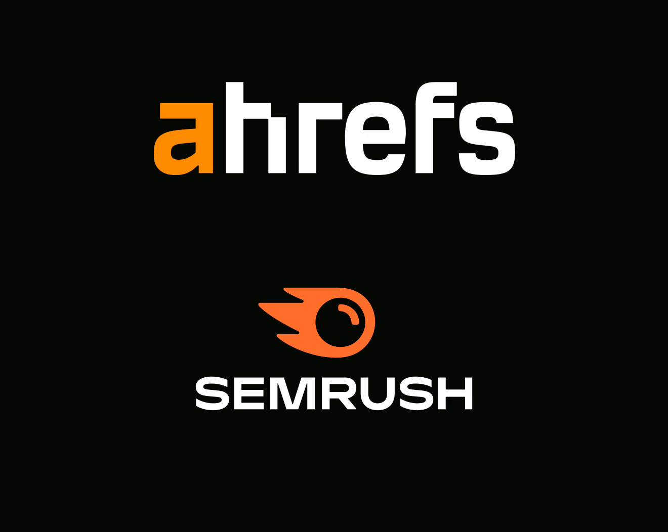 Ahrefs And Semrush Logos