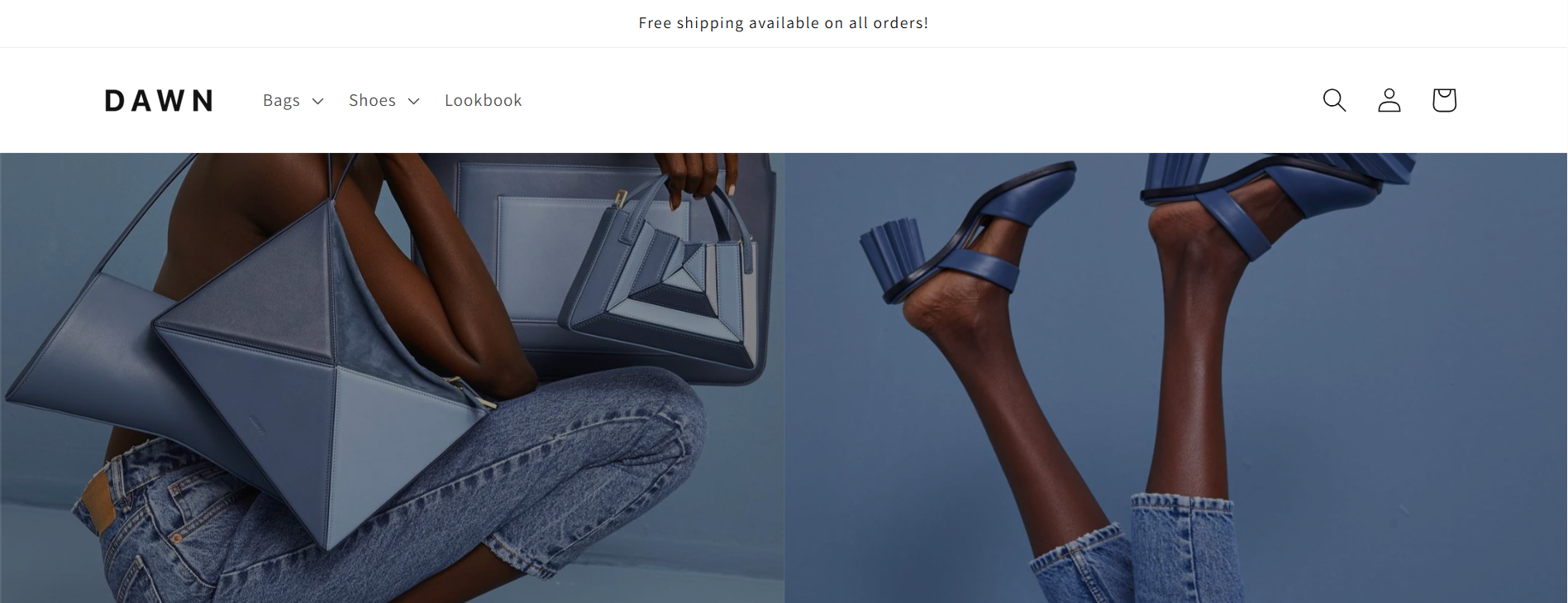 Thème Dawn Shopify