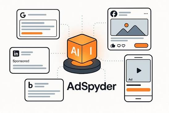 Multi-platform ad library Adspyder