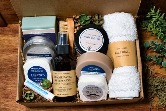 Kits cadeaux de grooming pour hommes