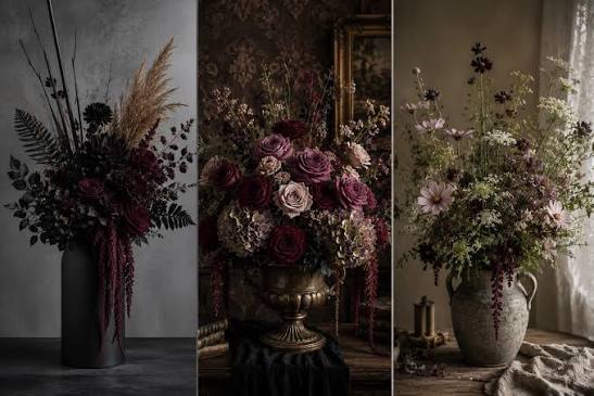 Gothic and Seasonal Decorative Florals products
