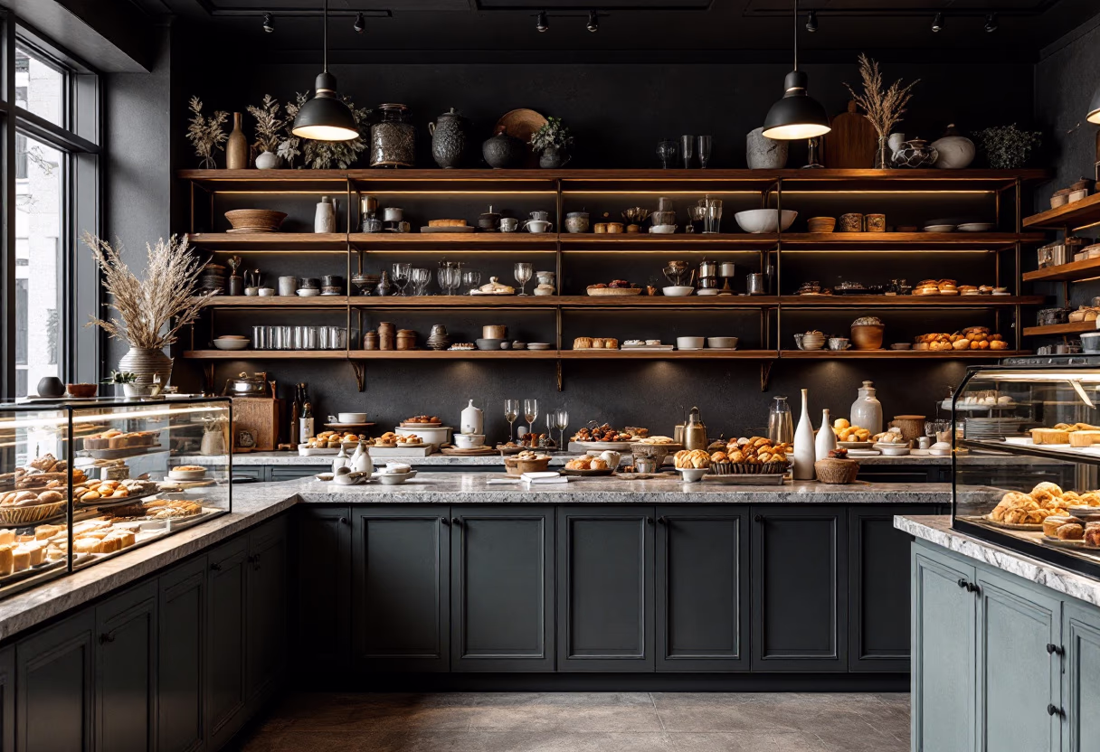 [background image] image of cozy bakery interior