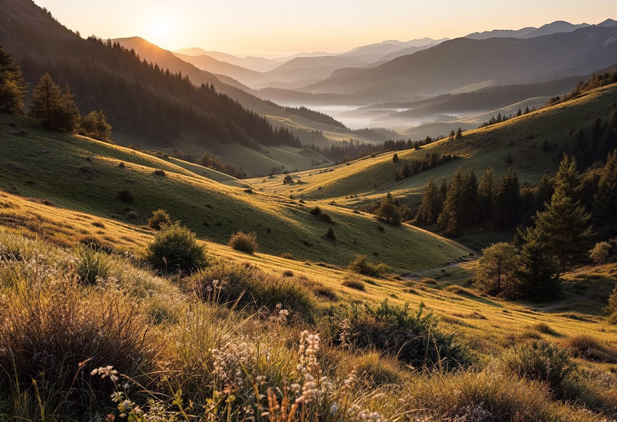 image of a mesmerizing landscape